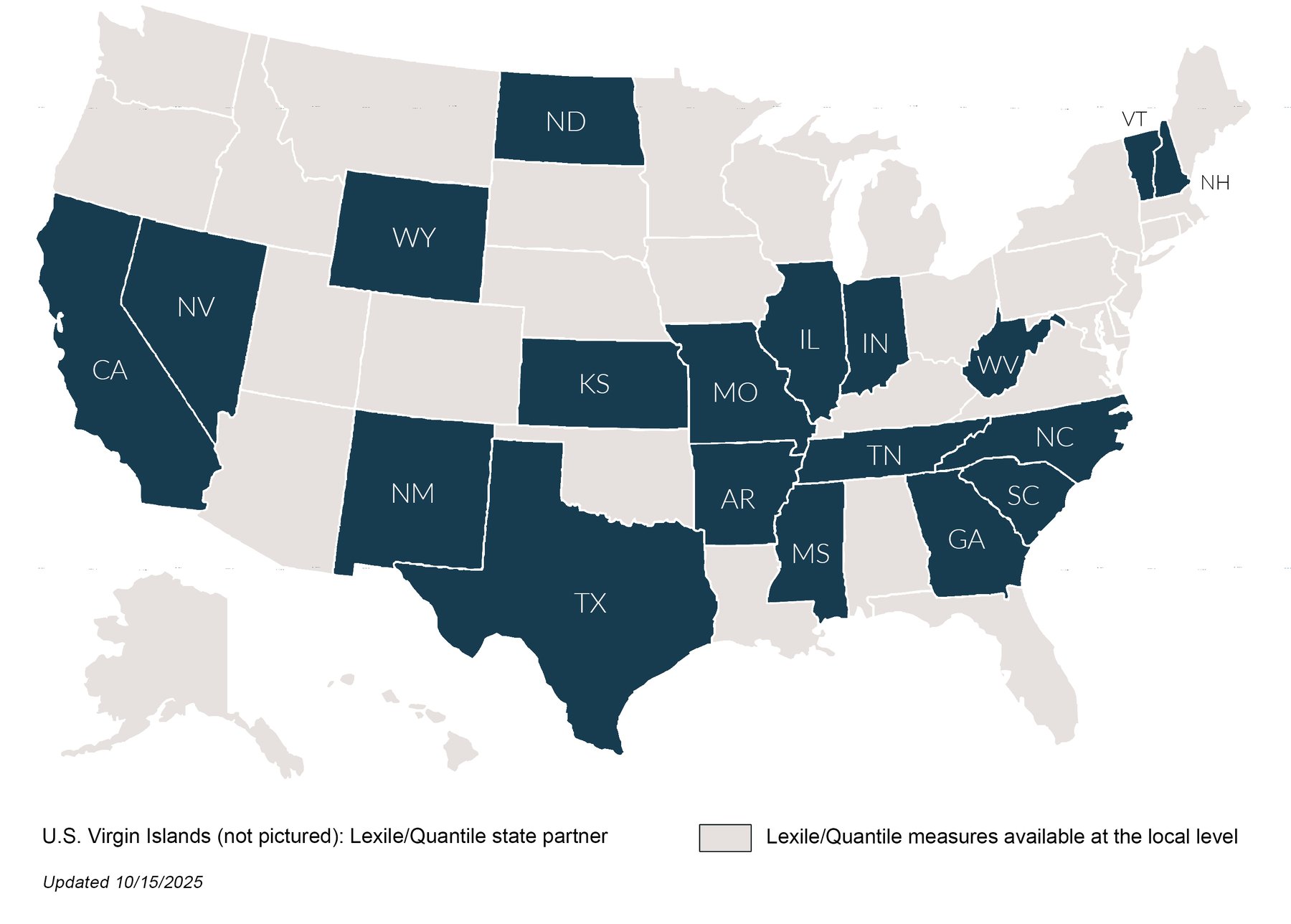 State education agencies across the United States report Lexile and Quantile measures from state assessments. State education agencies across the United States report Lexile and Quantile measures from state assessments.